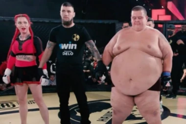 NIJE SVE U VELIČINI, NEŠTO JE I U TEHNICI: Pogledajte KAKO je minijaturna MMA borkinja SAVLADALA MONSTRUMA OD 240 kila!