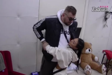 (VIDEO) HAOS U ZADRUZI! Maja dovela Janjuša do tačke pucanja, on nasrnuo na nju!
