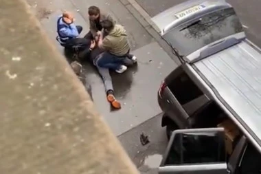 (VIDEO) Snimak hapšenja vozača koji se autom zaleteo u ljude u Nemačkoj