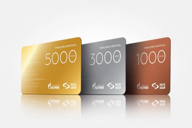 NIS poklon kartice - idealan saveznik u sezoni praznika! Obradujte svoje zaposlene, poslovne partnere ili prijatelje