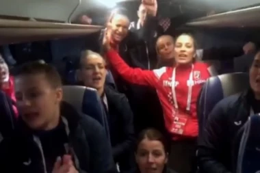 (VIDEO) SKANDALČINA NA EP: Hrvatice se SPREMAJU ZA SRBIJU UZ USTAŠKE PESME!