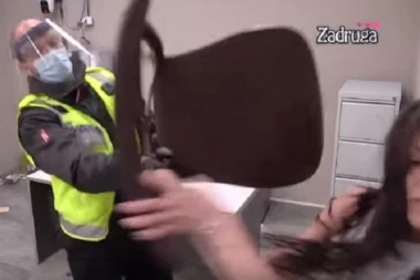 (VIDEO) RUINIRANA BELA KUĆA: Isplivao jeziv snimak bekstva Tare Simov: PO CELOM IMANJU STAKLO, SVA VRATA POLOMLJENA!