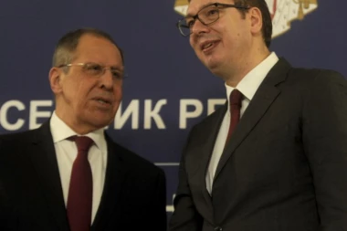 Vučić: Zahvalni smo ruskim prijateljima na podršci i zajedno se suprotstavljamo falsifikovanju istorije