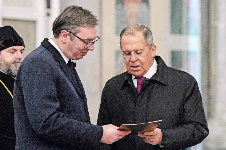 (FOTO) PUTIN: HRAM JE SIMBOL BRATSTVA SRBA I RUSA! Lavrov u Beograd doneo pismo ruskog predsednika