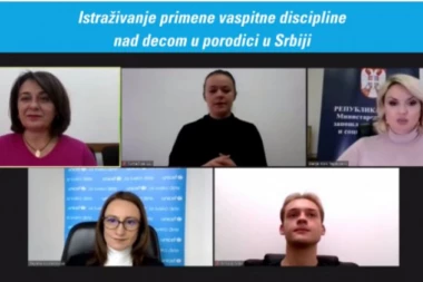 UNICEF: Trećina mladih smatra da tokom vaspitanja nekada treba udariti dete