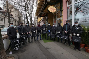 CarGo Batler i svetski neurohirug u akciji doniranja obroka medicinarima