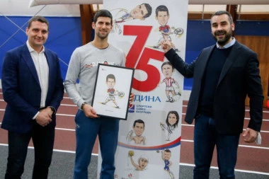 Novak Đoković i LEGENDE srpskog sporta promovišu Monografiju Sportskog saveza Beograda