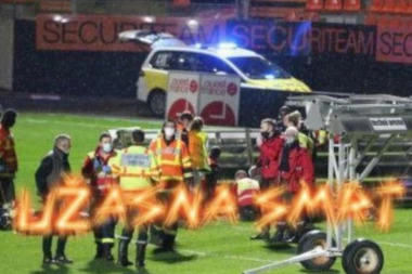 NEZAPAMĆENA TRAGEDIJA U FRANCUSKOJ! Prokleti reflektor, STRAŠNA smrt na terenu Lige 1!