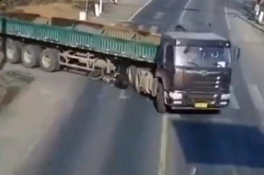 (ŠOK VIDEO) NEMA SMRTI BEZ SUDNJEGA DANA: Činilo se da je tragedija neizbežna, a onda...