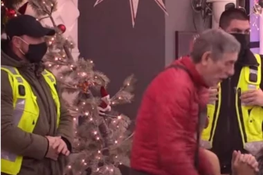 (VIDEO) SUDAR TITANA! Mića i Kristijan napravili haos, ULETELO OBEZBEĐENJE!