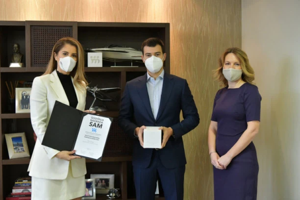 Nagrada Srpske asocijacije menadžera: MK GROUP DRUŠTVENO ODGOVORNA KOMPANIJA GODINE