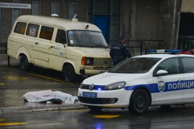 HOROR PRIZOR U ZEMUNU! Leš na autobuskoj stanici
