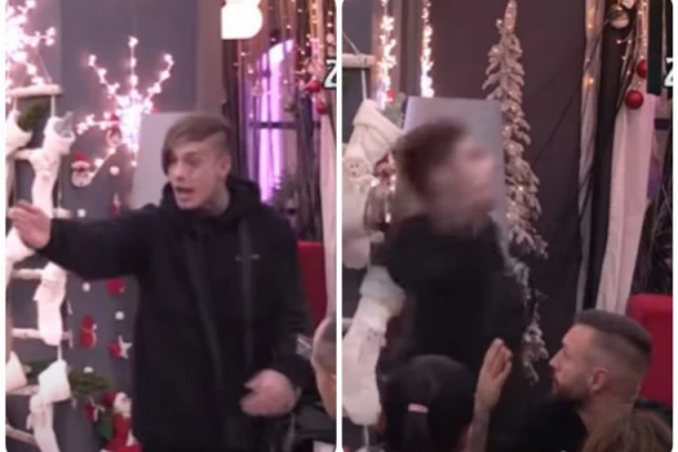 (VIDEO) FRAN  pohisterisao i počeo da lomi stvari po kući: Ja je volim, a ona se JE*E sa drugima!