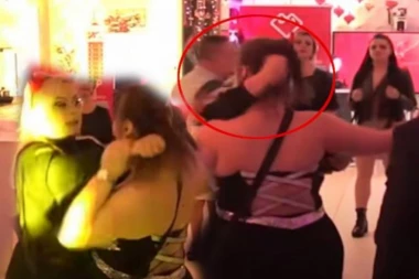 (VIDEO) ISPLIVAO BRUTALAN SNIMAK! Zaletela se i ščepala je za kosu: MARIJA U ŽESTOKOM KLINČU SA MILJANOM - NASTAO HAOS!
