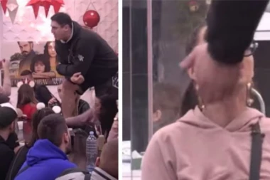 Opšti haos u Zadruzi i za praznike: Kristijan skočio na Zerinu - JA MOGU DA RADIM ŠTA HOĆU!