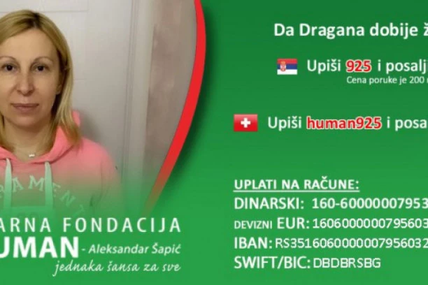 BUDIMO HUMANI: Dajmo Dragani šansu da preživi!