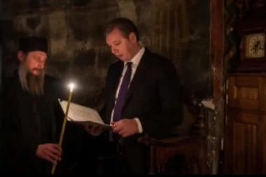 (VIDEO) Vučić objavio fenomenalan snimak sa Hilandara: Dobio sam okrepljenje i posebnu snagu da se borim za Srbiju
