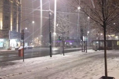 Danas hladno i oblačno vreme, sneg će padati do OVOG dana
