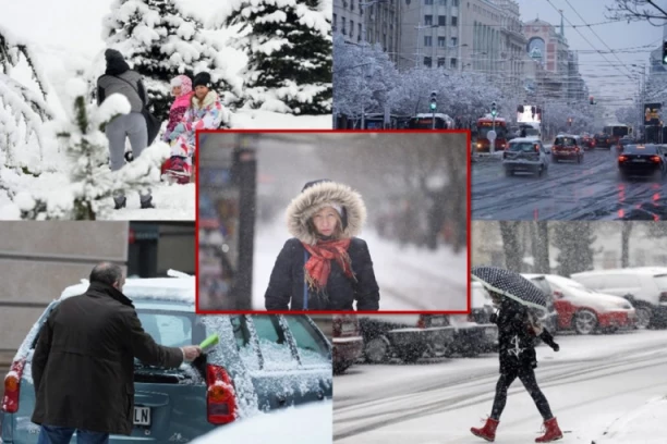 TEMPERATURA I DO MINUS DESET! Srbiju očekuju ledeni dani, a onda nagli porast temperature!