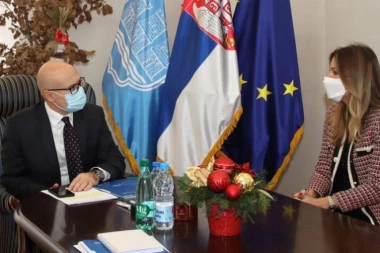 Vučević ugostio direktorku EIB u oproštajnoj poseti Novom Sadu: Saradnja doprinela poboljšanju kvaliteta života Novosađana