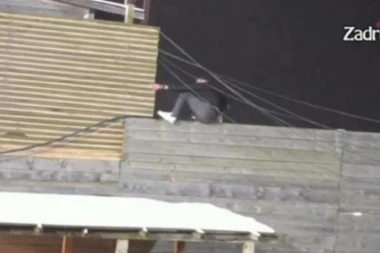 (VIDEO) TOMA PANIĆ POBEGAO IZ ZADRUGE: Ovo je momenat kad je preskočio ogradu!