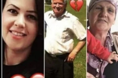(FOTO) SJENICA ZAVIJENA U CRNO: Ovo su otac, majka i ćerka koje je UBIO Enedin Turković! PROGLAŠEN DAN ŽALOSTI