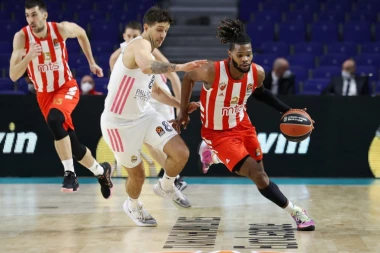 ZVEZDA POKAZALA ZUBE u Evroligi, Radonjićevi puleni NADIGRALI REAL U SRED MADRIDA!