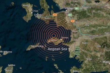 (VIDEO) Snažan zemljotres pogodio grčko ostvo Samos