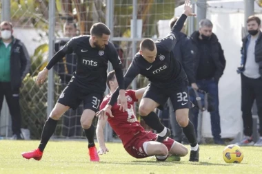 PARTIZAN NEMOĆAN I POSLE DVA PENALA: Rubin PETARDIRAO crno-bele!