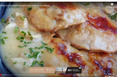 (FOTO) ZA SVE LJUBITELJE MEKOG I SOČNOG MESA: Lovačke šnicle sa šampinjonima, kao iz najboljeg restorana!