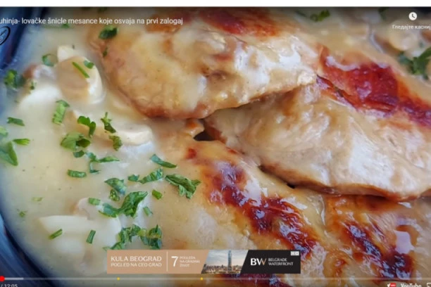 (FOTO) ZA SVE LJUBITELJE MEKOG I SOČNOG MESA: Lovačke šnicle sa šampinjonima, kao iz najboljeg restorana!