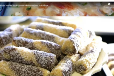 (VIDEO) KOKOS ROLNICE SA BELOM I CRNOM ČOKOLADOM! Preukusna poslastica koja se BRZO jede!