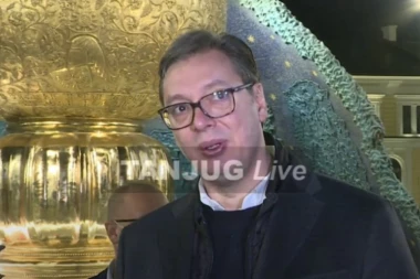 PREDSEDNIK VUČIĆ OBIŠAO ZAVRŠNE RADOVE NA SAVSKOM TRGU! Neverovatno!