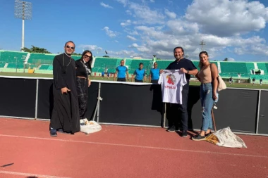 (FOTO) BILO KUDA, SRBI SVUDA: Orlovi imaju VELIKU podršku u dalekom Santo Domingu!