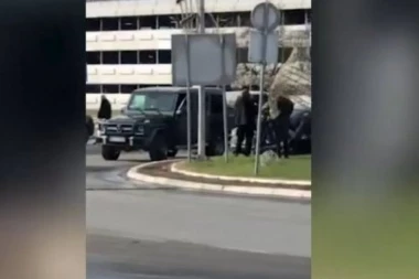 (FOTO) PRIVOĐENJE VELJE NEVOLJE: Pogledajte prve fotografije hapšenja okorelih kriminalaca na beogradskom aerodromu!