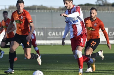 KRAJ USPEŠNIH PRIPREMA: Zvezda odigrala bez golova protiv Šahtjora u poslednjoj proveri pred nastavak sezone!