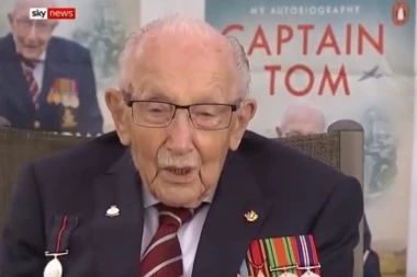 KAPETAN TOM U BOLNICI! Deka (100) koji je sakupio milione funti za borbu protiv korone i sam oboleo! SVET SE MOLI ZA NJEGA!