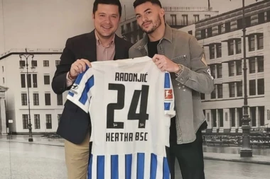 TRESE SE BERLIN: Radonjić zvanično zadužio opremu bundesligaša!