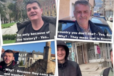 (VIDEO) TOTALNI HIT! ALBANCI MRZE SRBIJU NI SAMI NE ZNAJU ZAŠTO: Ne volimo ih zbog istorije koju imaju