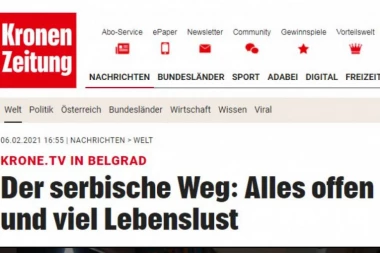 SRBIJA GLAVNA TEMA NA NAJVEĆEM AUSTRIJSKOM PORTALU! Pročitajte šta su napisali o našoj borbi sa koronom: Beč se ugleda na Beograd?!
