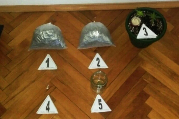UHAPŠEN DILER IZ BEOGRADA! Policija pronašla marihuanu i kokain!