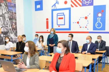 Uz podršku NIS-a otvoren kabinet za ruski jezik u Šabačkoj gimnaziji