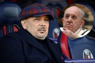 SINIŠA, TI SI SVETAC, DOVEO SI TAŠTU: Tročasovni razgovor Mihe sa papom UDARNA VEST u Italiji!