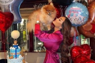 (FOTO) ANA KORAĆ DALA PRAVO BOGATSTVO ZA ROĐENDAN PSA: Luksuzni restoran, torta i gosti kao za PUNOLETSTVO DETETA!