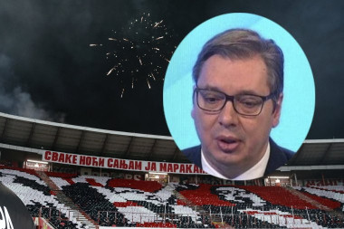 PREDSEDNIK O LIGI ŠAMPIONA! Vučić: Skidam kapu Zvezdi u fudbalu!