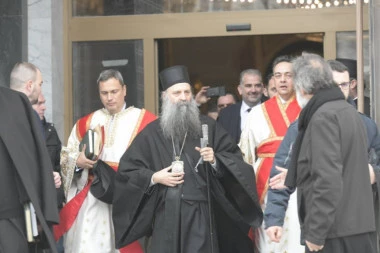 Patrijarh Porfirije u prvoj poseti na Baniji