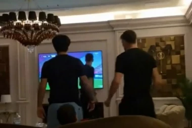 (VIDEO) SINOVI DEJANA STANKOVIĆA U DELIRIJUMU: Ovako se slavio pogodak Pavkova!