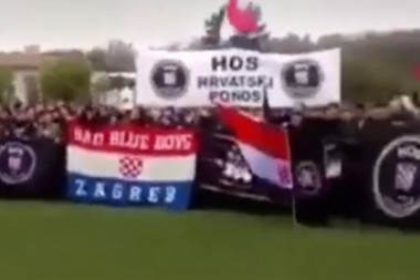 (VIDEO) BOLESNICI: Pogledajte kako navijači Dinama iz Zagreba veličaju USTAŠTVO i Pavelića!