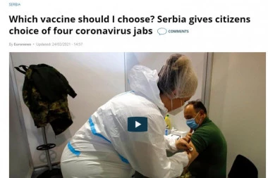 HEJTERI ĆE CRĆI OD MUKE: Srbija zbog vakcina nahvaljena u tekstu UGLEDNOG EVROPSKOJ SAJTA