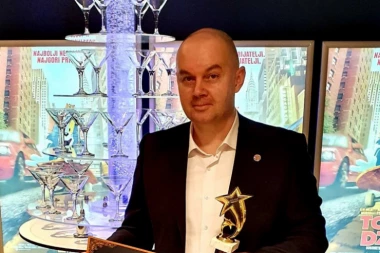 (FOTO) Direktor "Borbe" Andrija Jorgić, dobitnik prestižne nagrade Balkan Awards